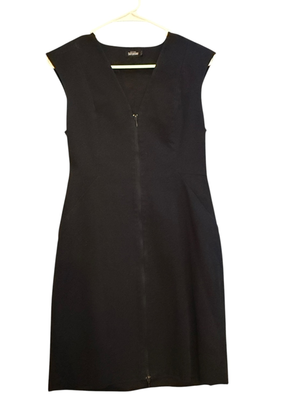 kate spade dress Saturday Black Cap-Sleeve Classic Dress